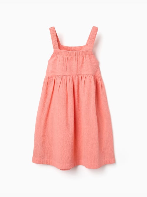 Robe sans manches en coton avec bretelles élastiques - Kiabi Robe sans manches en coton avec bretelles élastiques - Kiabi