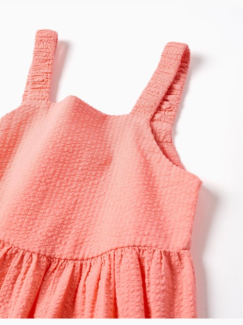Robe sans manches en coton avec bretelles élastiques - Kiabi Robe sans manches en coton avec bretelles élastiques - Kiabi