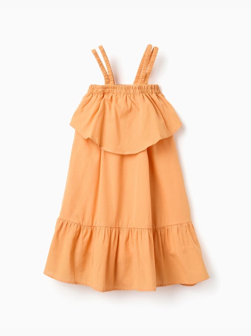 Robe sans manches en coton avec doublure - Kiabi