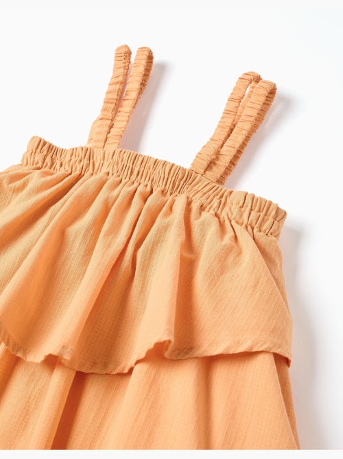 Robe sans manches en coton avec doublure - Kiabi