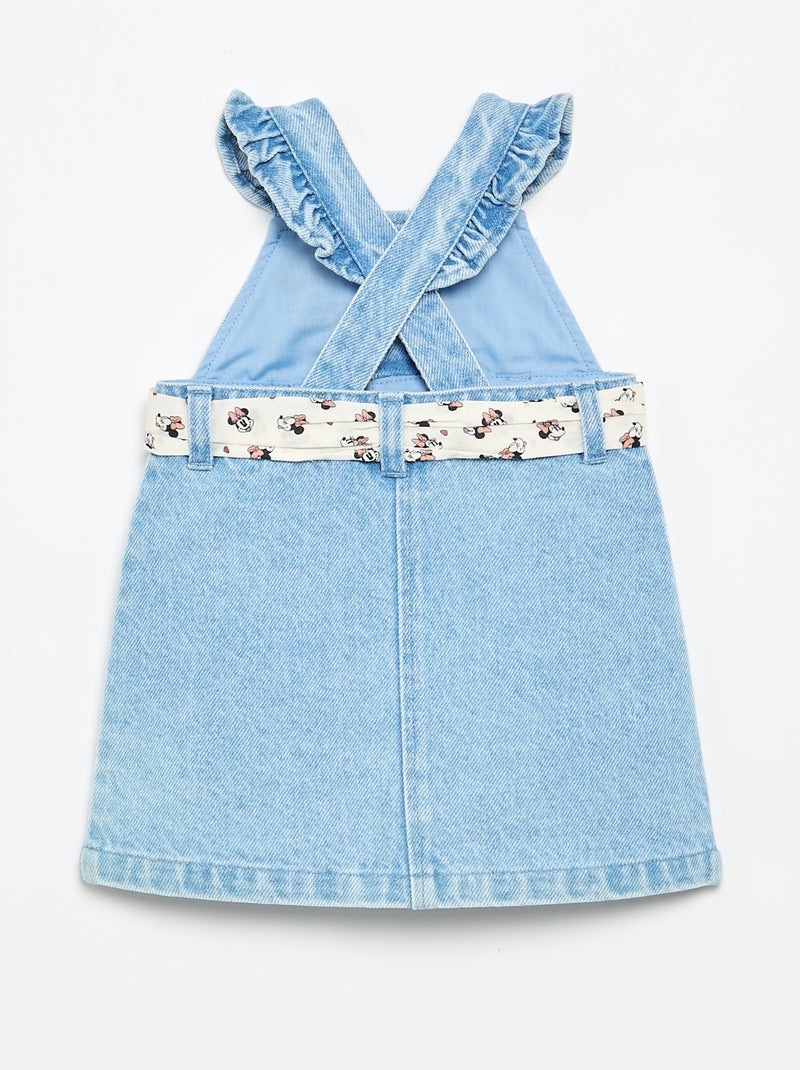 Robe sans manches en denim Bleu - Kiabi