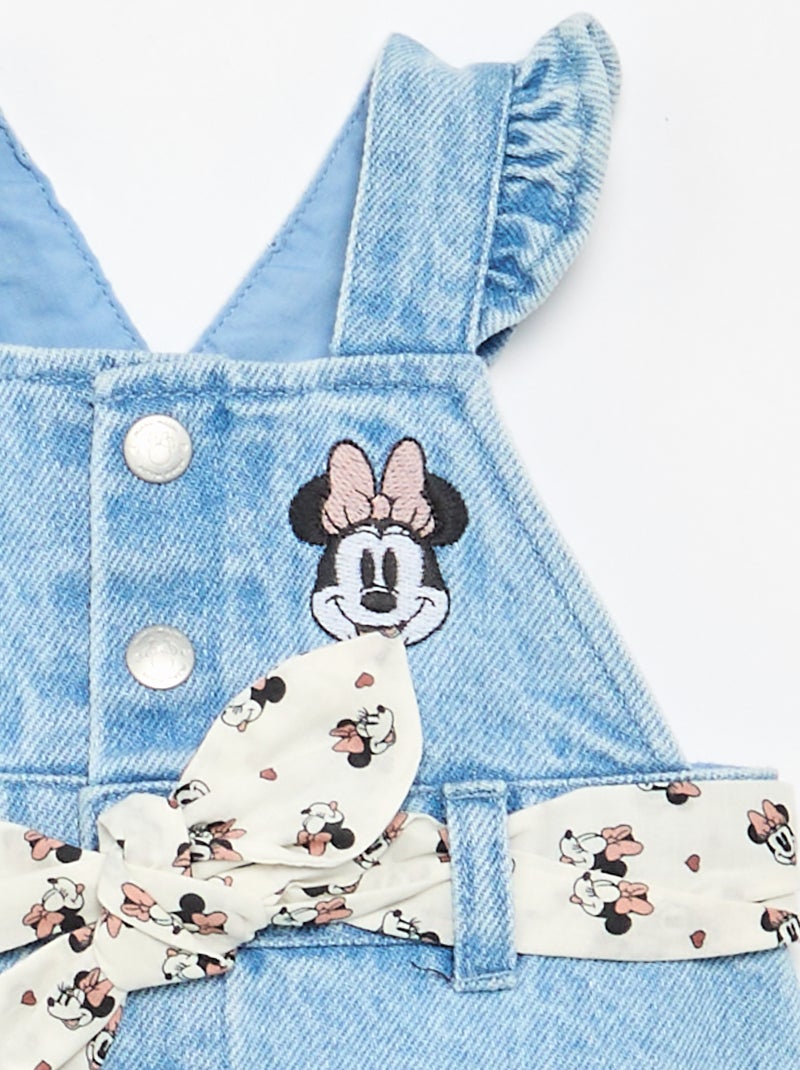 Robe sans manches en denim Bleu - Kiabi