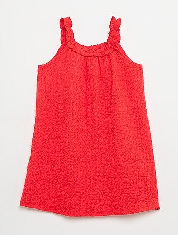 Robe sans manches en maille légère