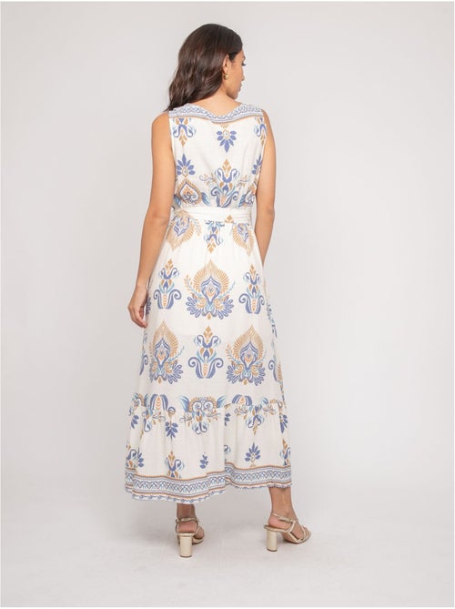 Robe sans manches motif cache-cœur ILDEMA - Kiabi