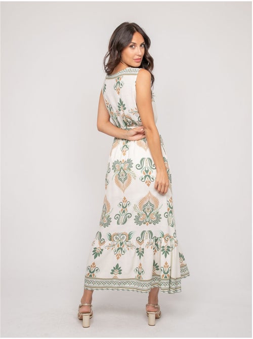 Robe sans manches motif cache-cœur ILDEMA - Kiabi