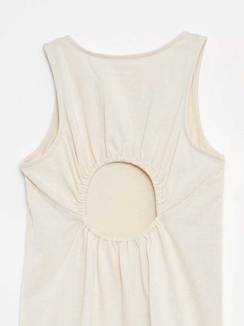 Robe sans manches ouverte dans le dos - Kiabi