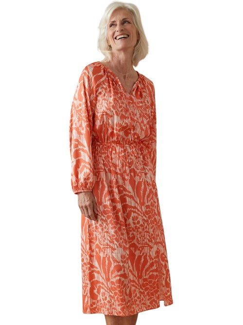 Robe satinée coupe ample - DAXON - Kiabi