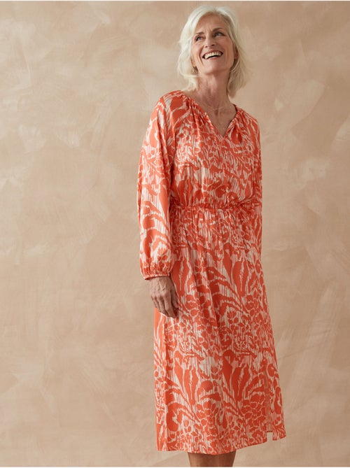 Robe satinée coupe ample - DAXON - Kiabi