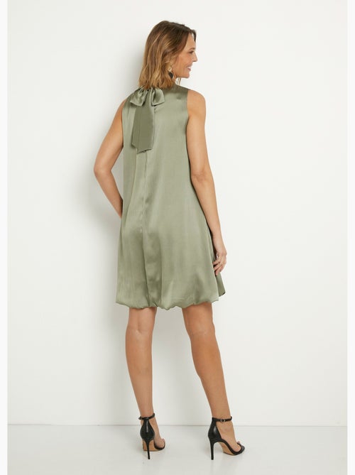 Robe satinée sans manches forme boule - Afibel - Kiabi Robe satinée sans manches forme boule - Afibel - Kiabi