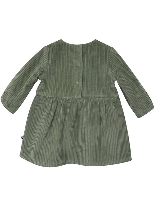 Robe simone velours cotele manches longues - Kiabi Robe simone velours cotele manches longues - Kiabi