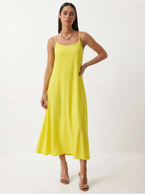 Robe slip midi en popeline de coton istanbul - Kiabi Robe slip midi en popeline de coton istanbul - Kiabi