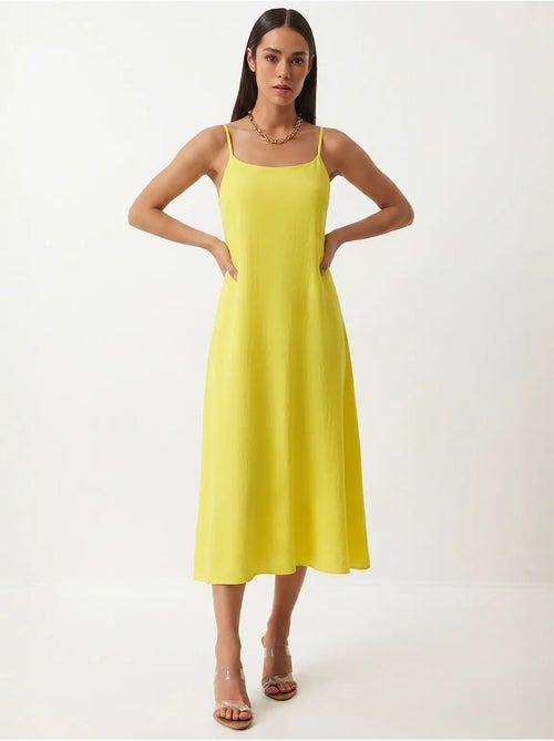 Robe slip midi en popeline de coton istanbul - Kiabi Robe slip midi en popeline de coton istanbul - Kiabi