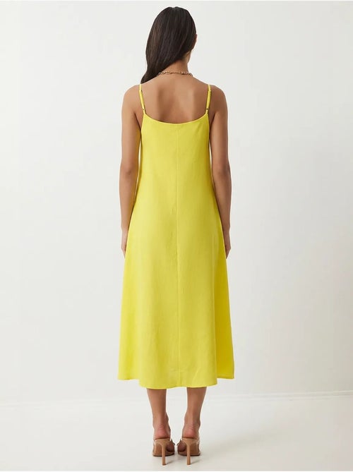 Robe slip midi en popeline de coton istanbul - Kiabi Robe slip midi en popeline de coton istanbul - Kiabi