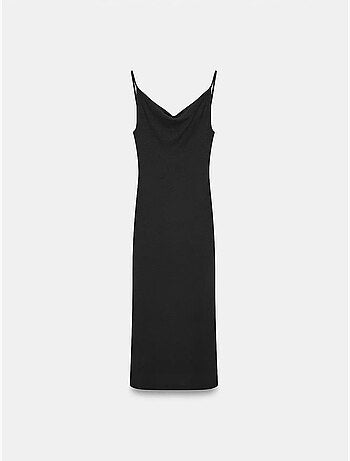 Robe slip midi sans manches dilvin