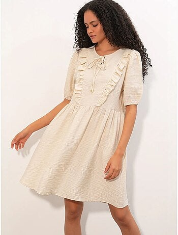 Robe smock mini trapèze femme bdart
