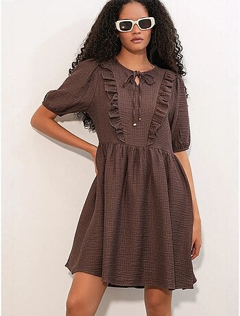 Robe smock mini trapèze femme bdart