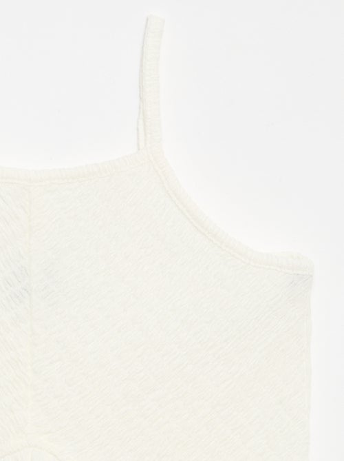 Robe smockée à fines bretelles - Kiabi Robe smockée à fines bretelles - Kiabi