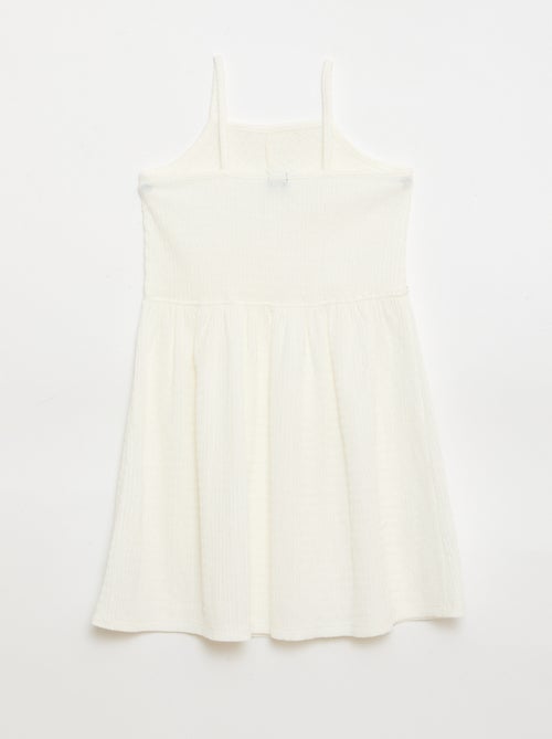 Robe smockée à fines bretelles - Kiabi Robe smockée à fines bretelles - Kiabi