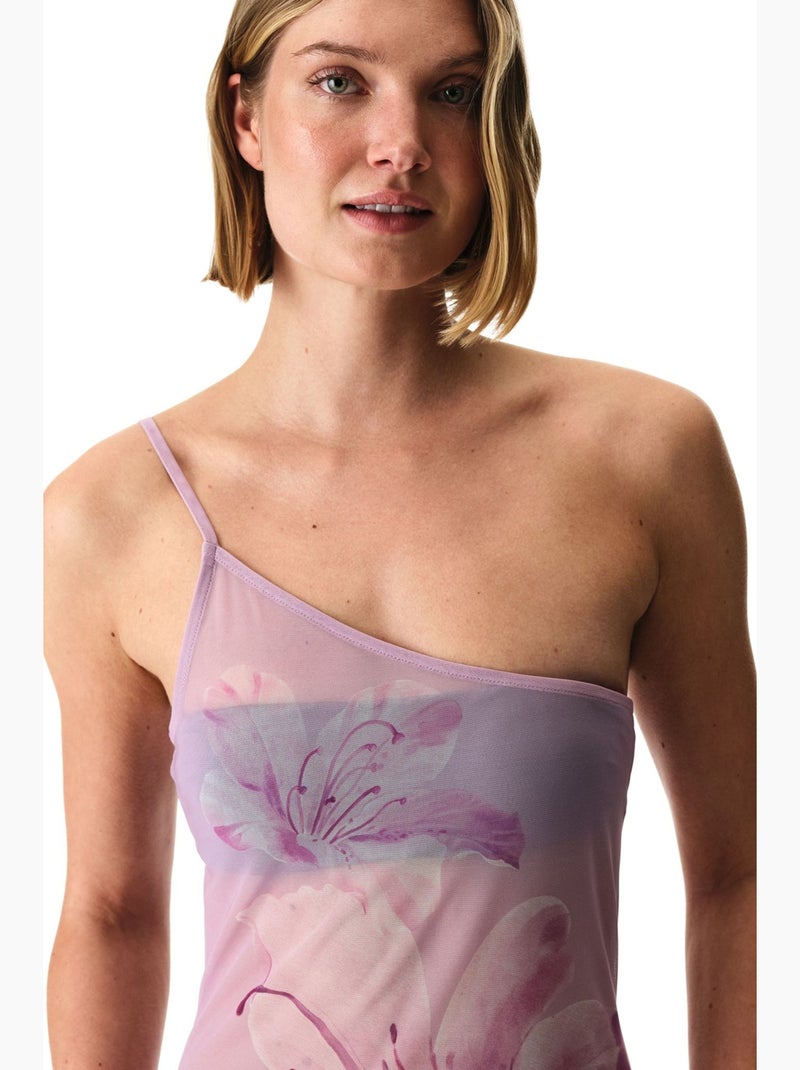 Robe sofia à fleurs penti Lavande - Kiabi