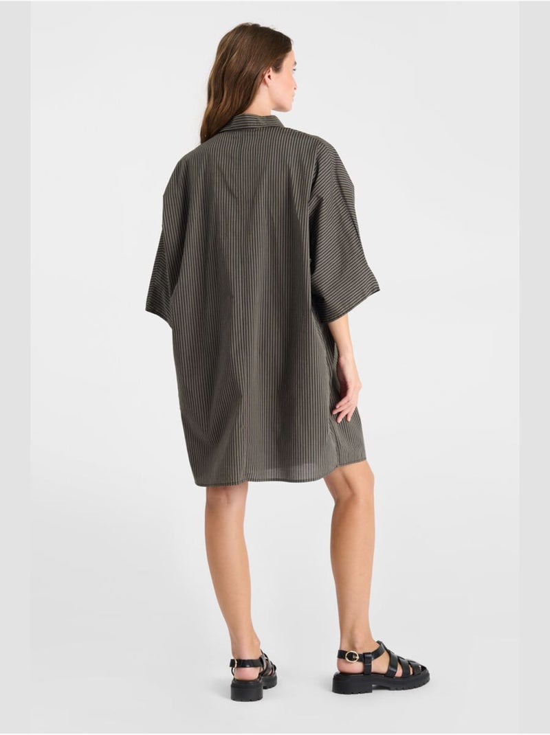 Robe SUZAN evasée, patineuse 'Le Temps Des Cerises' Noir - Kiabi