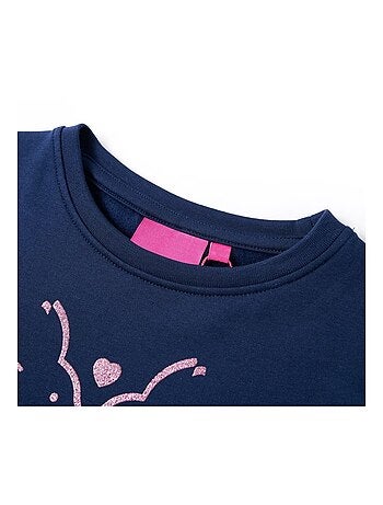 Robe Sweat - shirt Pour Enfants Coton Coton doux et respirant - vidaXL