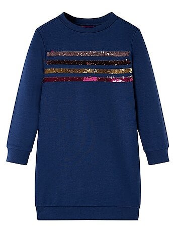 Robe Sweat - shirt Pour Enfants Coton Coton doux et respirant - vidaXL