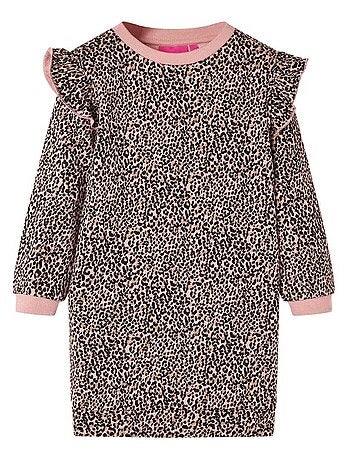 Robe Sweat - shirt Pour Enfants Coton Coton doux et respirant - vidaXL
