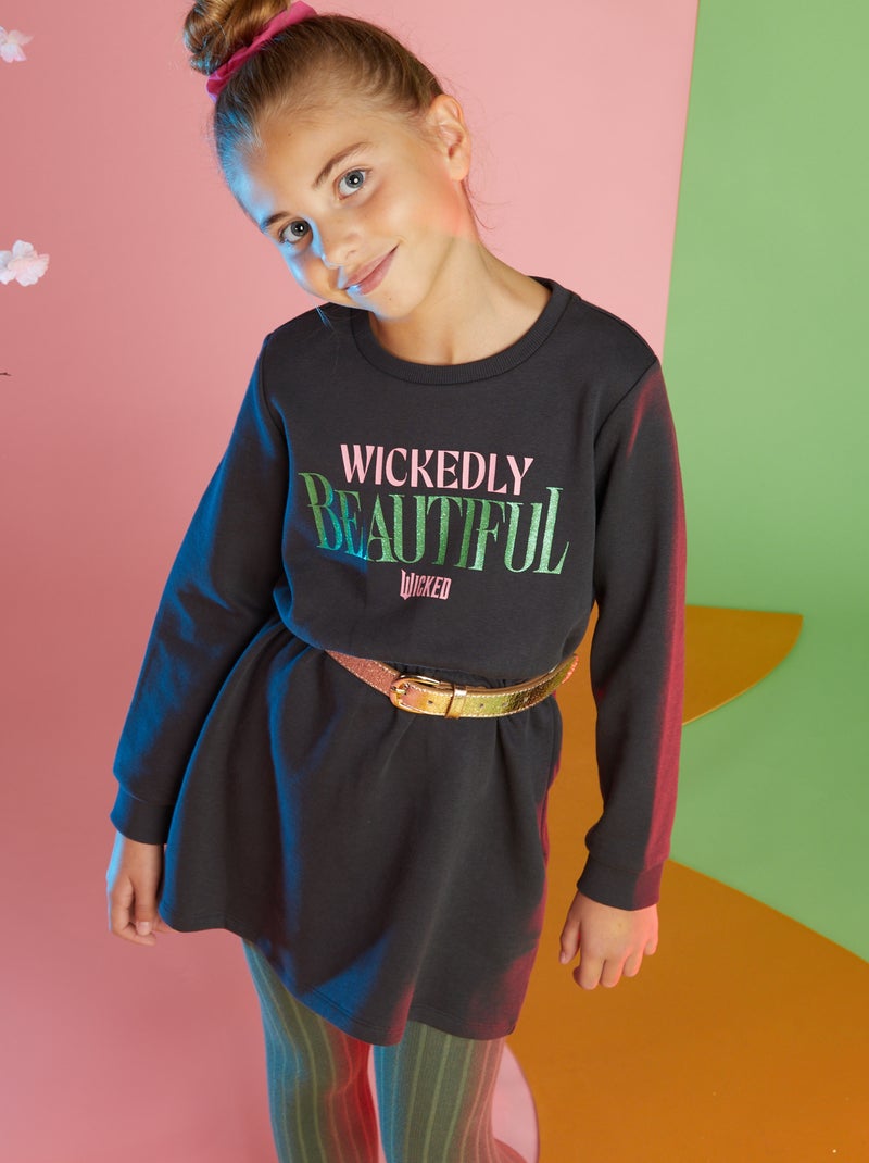 Robe sweat - Wicked Noir - Kiabi