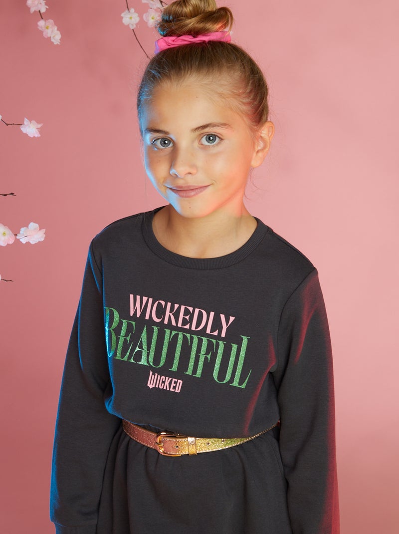 Robe sweat - Wicked Noir - Kiabi