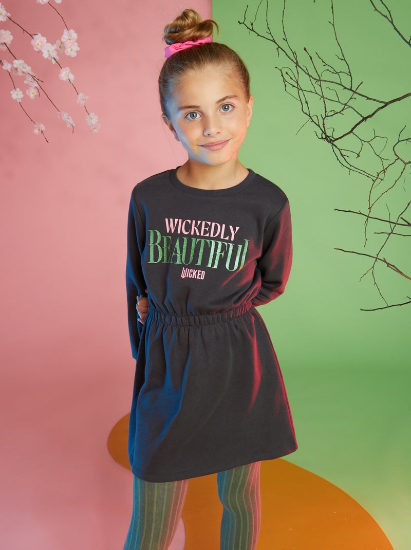 Robe sweat - Wicked Noir - Kiabi