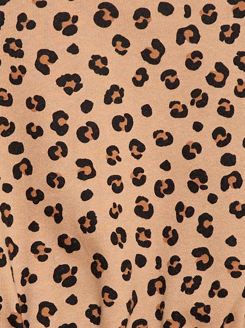 Robe sweat avec effet 2 en 1 à la base - Kiabi