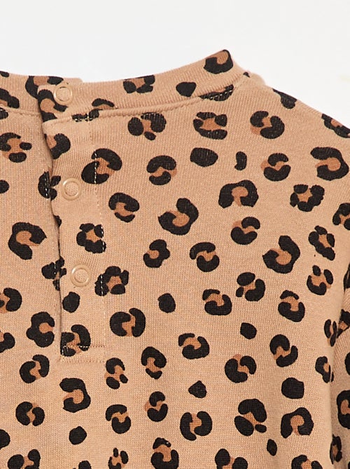 Robe sweat avec effet 2 en 1 à la base - Kiabi