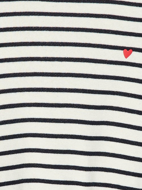 Robe sweat avec effet 2 en 1 à la base - Kiabi