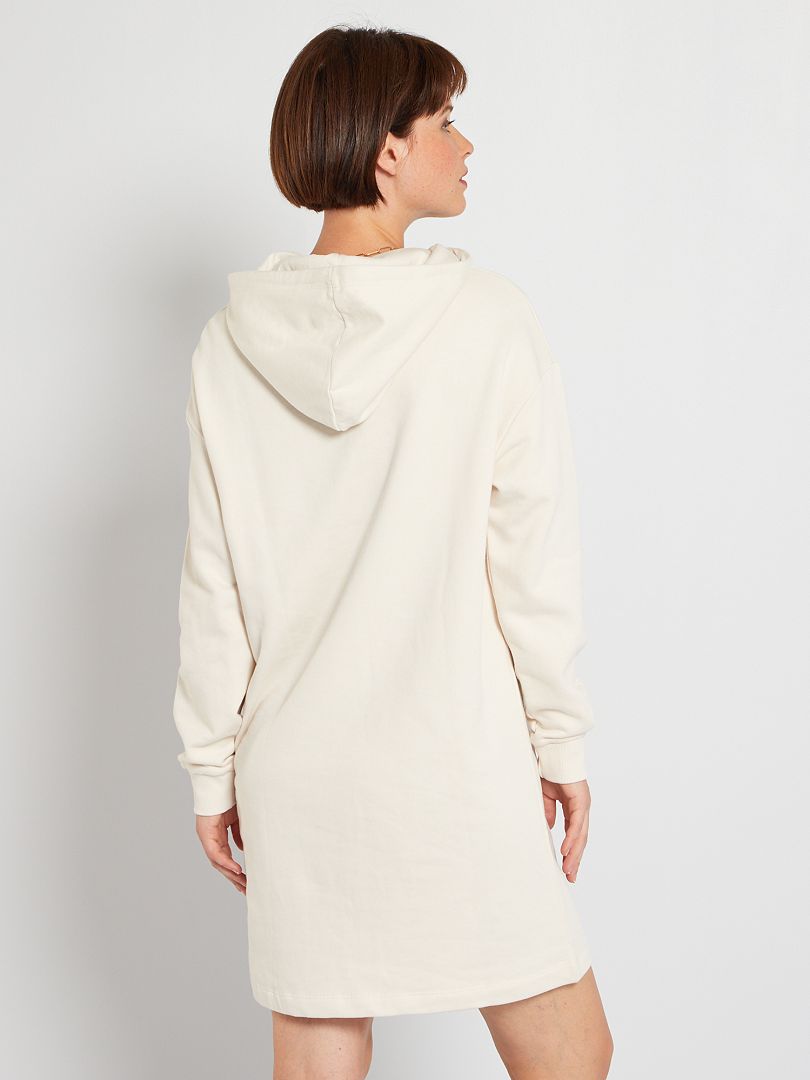 Robe sweat online blanche