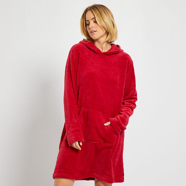 robe sweat rouge