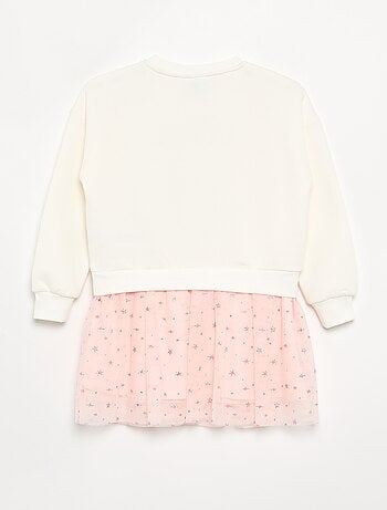 Robe sweat en molleton et tulle 'Gabby et la maison magique'