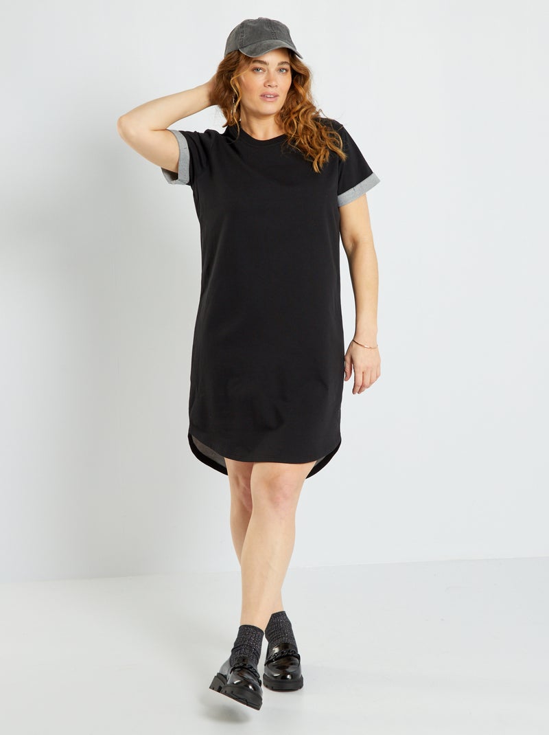 Robe sweat 'JDY' noir - Kiabi