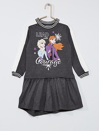 Robe sweat 'La Reine des neiges'