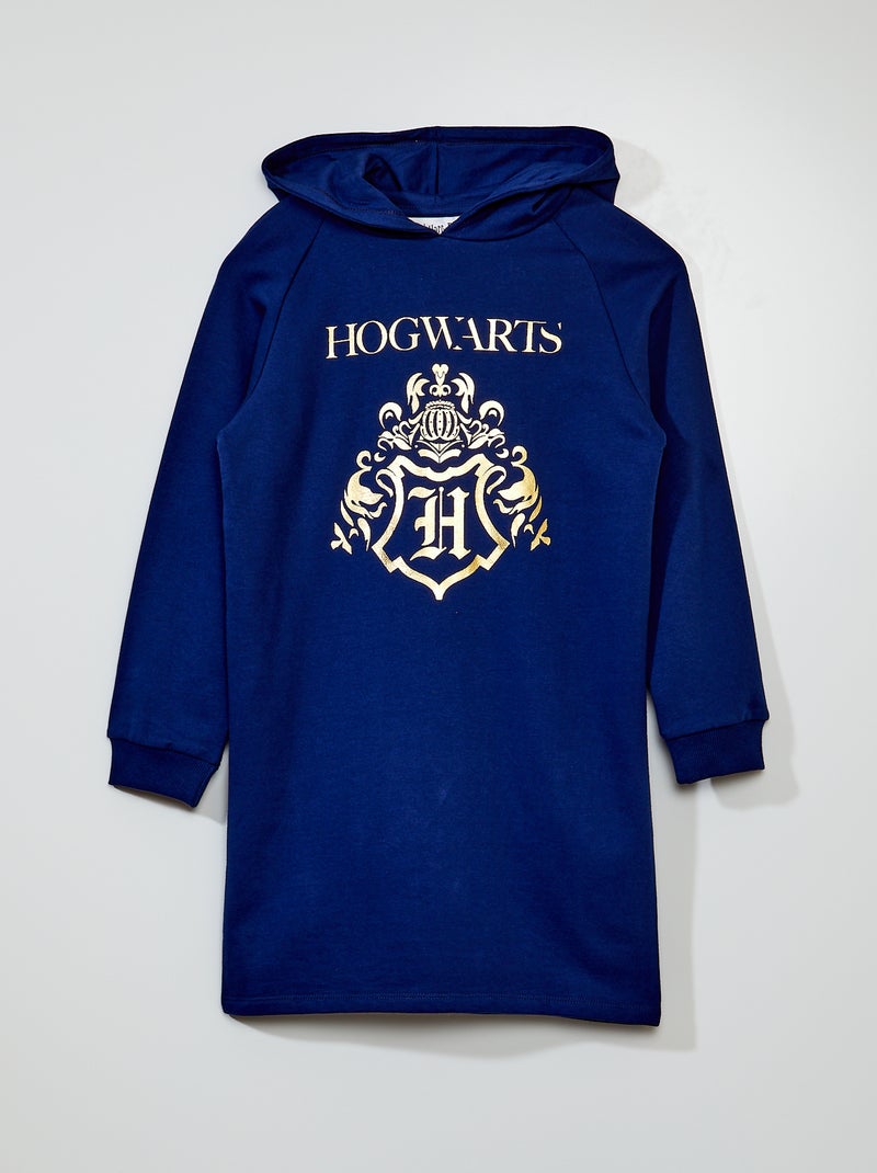 Robe sweat longue 'Harry Potter' Bleu - Kiabi
