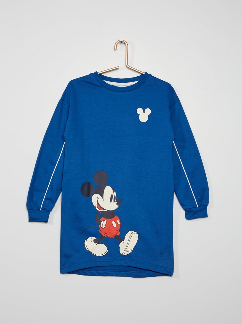 Robe sweat 'Minnie' bleu - Kiabi