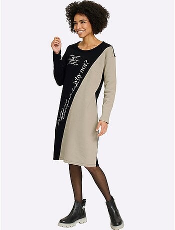 Robe Sweat Qualité Coton Doux Sur La Peau - Taille Standard - Helline
