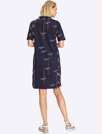 Robe Sweat Ravissant Tissu Imprimé - Taille Standard - helline