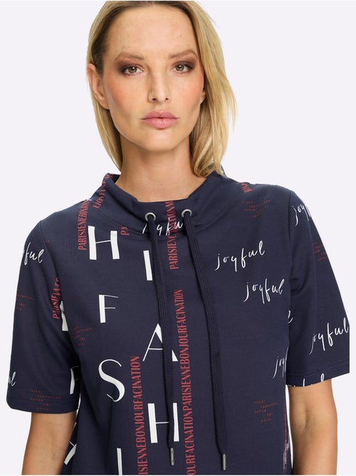 Robe Sweat Ravissant Tissu Imprimé - Taille Standard - helline - Kiabi