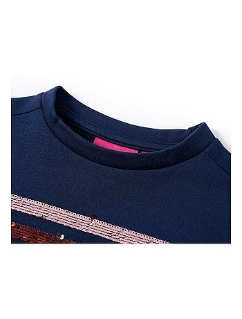 Robe Sweat-shirt Pour Enfants Coton - VidaXL