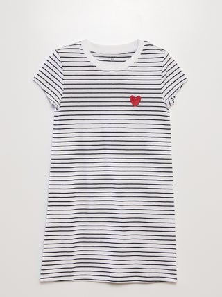 Robe t-shirt - Saint valentin