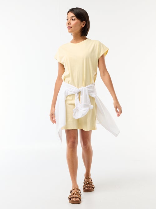 Robe t-shirt à manches courtes - Kiabi
