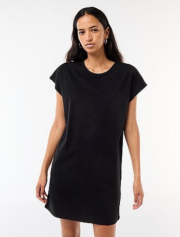 Robe t-shirt à manches courtes