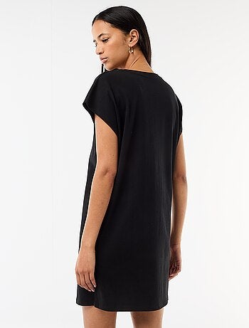 Robe t-shirt à manches courtes