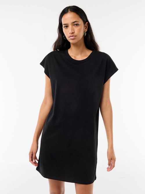 Robe t-shirt à manches courtes - Kiabi Robe t-shirt à manches courtes - Kiabi