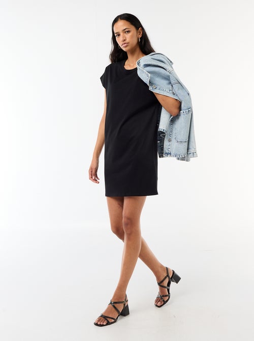 Robe t-shirt à manches courtes - Kiabi Robe t-shirt à manches courtes - Kiabi